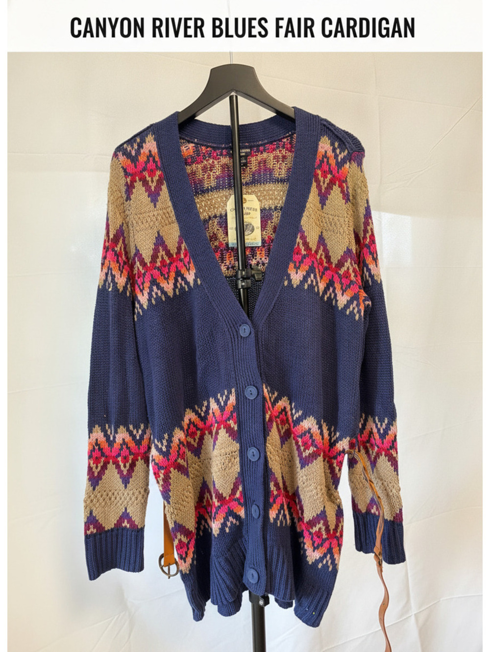 Canyon River Blues y2k long sleeve cardigan cotton knit